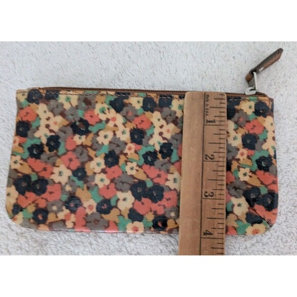 Lot of 3 Fossil Key Per Clutch Travel Pouches Pouch Wallet Zip Floral - Picture 14 of 16